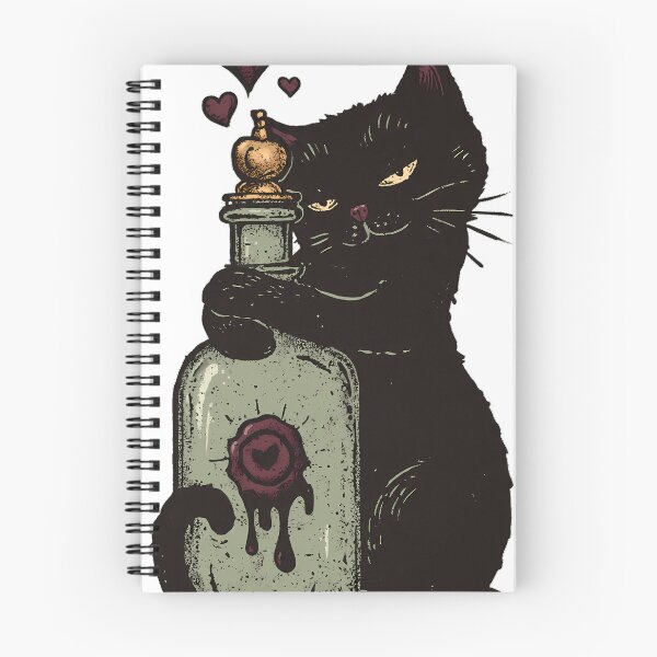 Item preview, Apothecary Love Cat designed and sold by IllumeInk.
