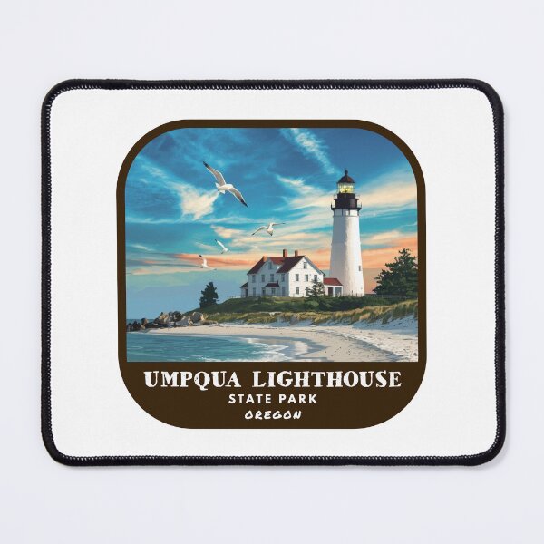 Item preview, Umpqua Lighthouse State Park (Oregon) designed and sold by RabbitK.