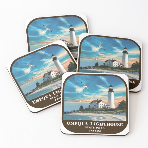 Item preview, Umpqua Lighthouse State Park (Oregon) designed and sold by RabbitK.