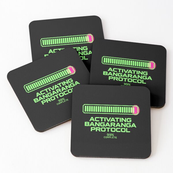 Item preview, Activating Bangaranga Protocol 99 Percent Cyberpunk designed and sold by SplashTastic.