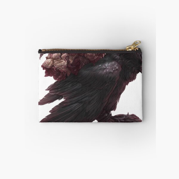 Item preview, Mourning Bouquet Raven designed and sold by IllumeInk.