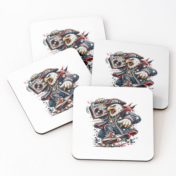 Item preview, 1776 Skater Eagle Hip Hop designed and sold by chattsuede.