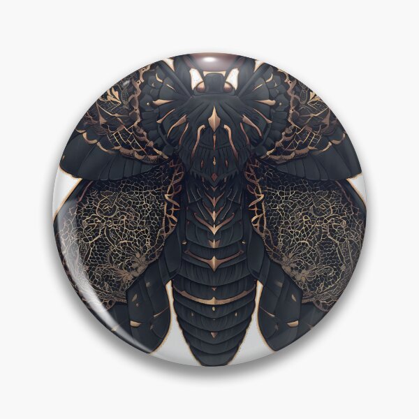 Item preview, Cathedral Moon Moth designed and sold by IllumeInk.