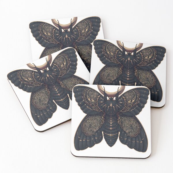 Item preview, Cathedral Moon Moth designed and sold by IllumeInk.
