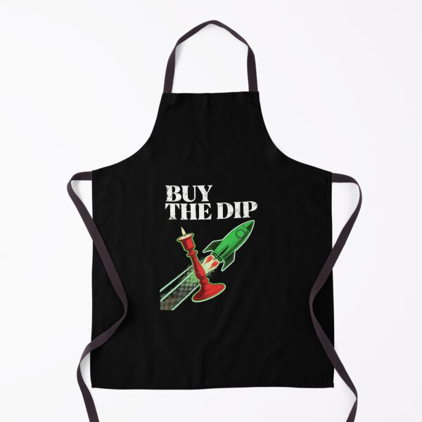 Item preview, BUY THE DIP Retro Trading T-Shirt | Crypto & Stock Market Trader Design designed and sold by ZafranOnline.