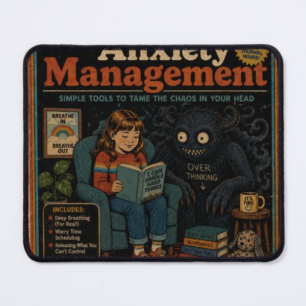 Item preview, Anxiety Management – Simple Tools to Tame the Chaos in Your Head designed and sold by 4TinyPaws.