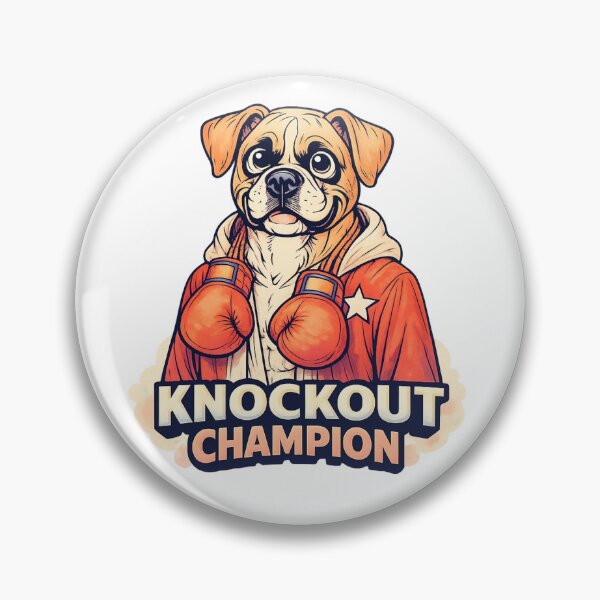 Item preview, Bulldog Knockout Champion Boxing Gloves Tee designed and sold by SoftSproutstu.