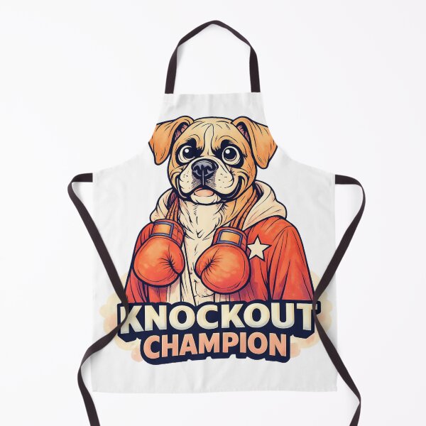 Item preview, Bulldog Knockout Champion Boxing Gloves Tee designed and sold by SoftSproutstu.