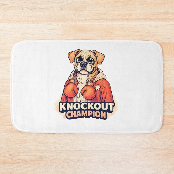 Item preview, Bulldog Knockout Champion Boxing Gloves Tee designed and sold by SoftSproutstu.