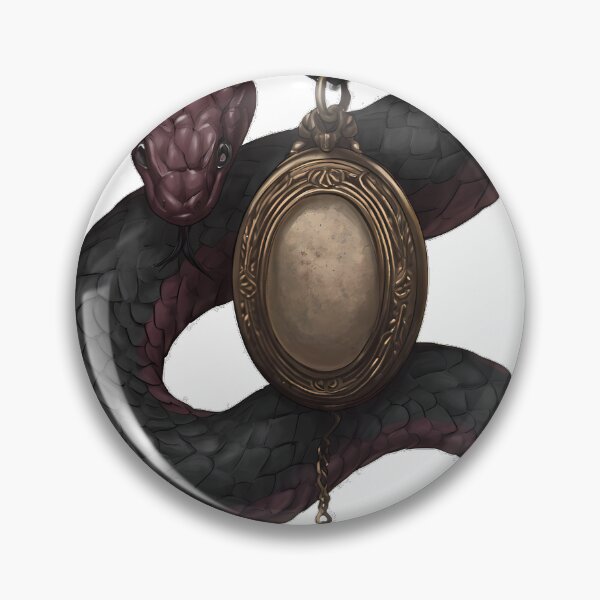 Item preview, Moonlit Locket Serpent designed and sold by IllumeInk.