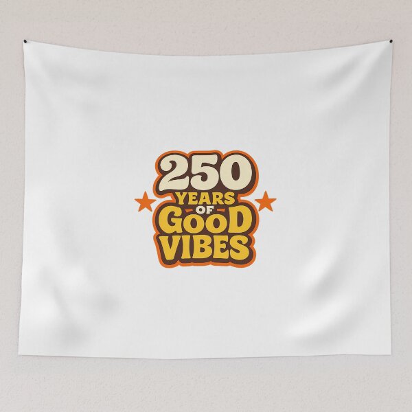 Item preview, 250 Years Good Vibes Retro: USA Anniversary Celebration designed and sold by chattsuede.