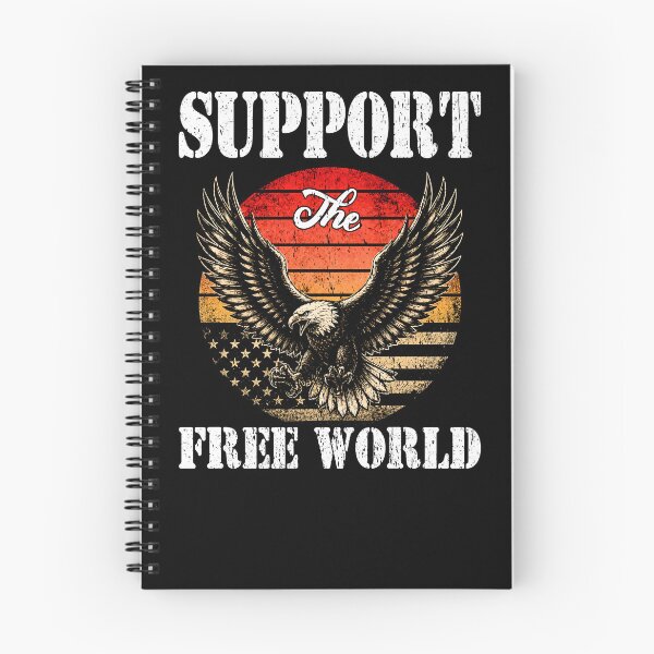 Item preview, Support The Free World Liberty Shield Emblem - Patriotic Western Values Freedom - Distressed Retro Minimalist  designed and sold by Jt41.