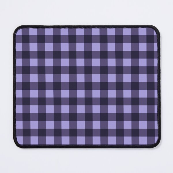 Item preview, Lavender and Dark Purple Gingham | Retro Eggplant Checkered Grid | Aesthetic Pastel Goth Plaid | Witchy Vibes Purple Checkers | Cozy Winter Plum Grid | Minimalist Violet Checkerboard designed and sold by VivaFy.