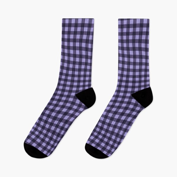 Item preview, Lavender and Dark Purple Gingham | Retro Eggplant Checkered Grid | Aesthetic Pastel Goth Plaid | Witchy Vibes Purple Checkers | Cozy Winter Plum Grid | Minimalist Violet Checkerboard designed and sold by VivaFy.