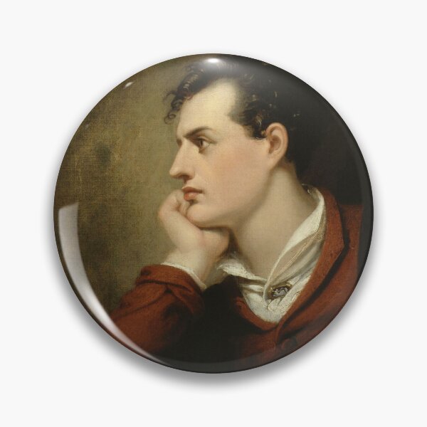 Artikelvorschau, Lord Byron Porträt Kunstdruck | Romantisches Dichter-Gemälde im Vintage-Stil entworfen und verkauft von Grand Illusions.
