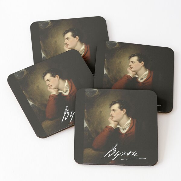 Item preview, Lord Byron Portrait Art Print | Romantic Poet Vintage Painting designed and sold by Grand Illusions.