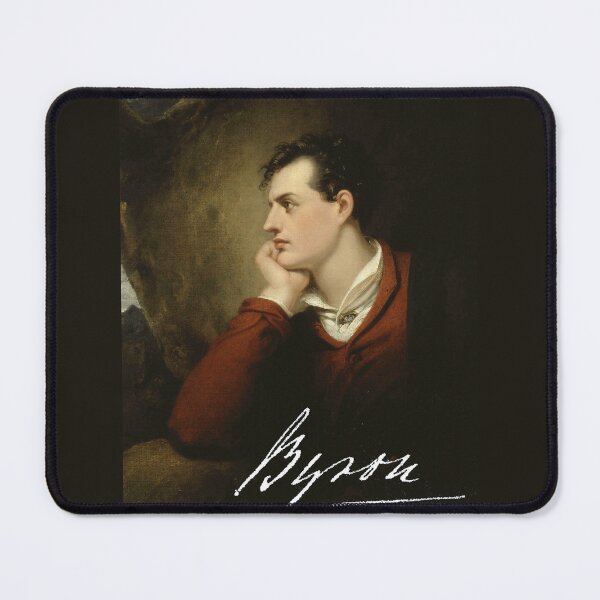 Item preview, Lord Byron Portrait Art Print | Romantic Poet Vintage Painting designed and sold by Grand Illusions.