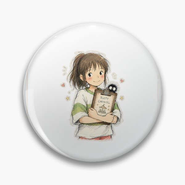 Item preview, CHIHIRO RUSTY CAROUSEL CLIPBOARD designed and sold by LIS AND MELIVERSO.
