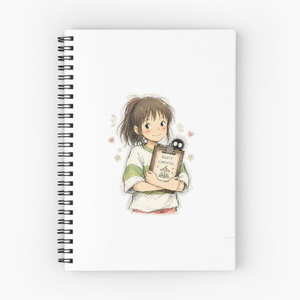 Item preview, CHIHIRO RUSTY CAROUSEL CLIPBOARD designed and sold by LIS AND MELIVERSO.