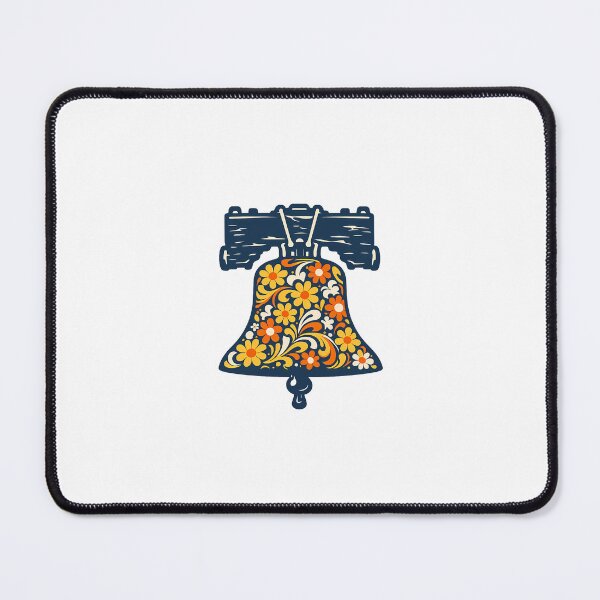 Item preview, Groovy Liberty Bell Floral Vintage Philadelphia Aesthetic designed and sold by chattsuede.