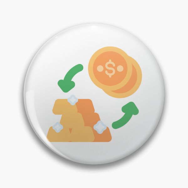 Item preview, Gold Investment - Precious Asset Sticker for Wealth Preservation designed and sold by Tr Creative Design.