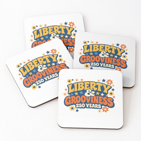 Item preview, Liberty Grooviness 250 Years Retro Patriotic Celebration designed and sold by chattsuede.