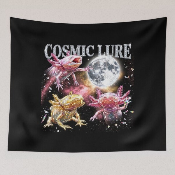 Item preview, Axolotl Cosmic Lure designed and sold by brocknanart.