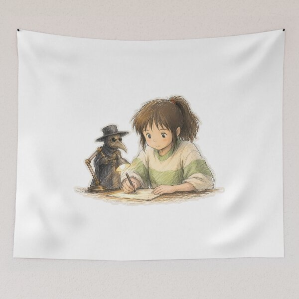 Item preview, Chihiro Plague Doctor Lamp designed and sold by LIS AND MELIVERSO.