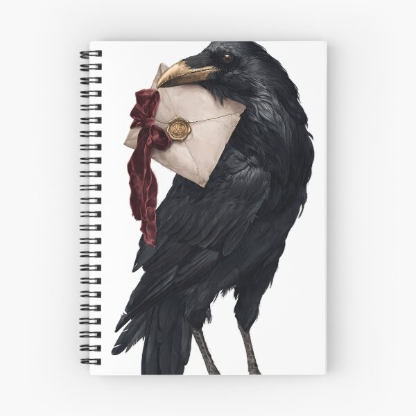 Item preview, Raven Love Letter designed and sold by IllumeInk.