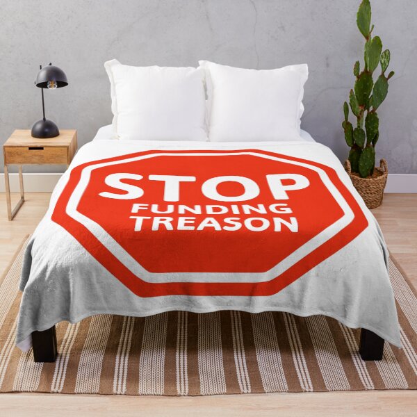 Item preview, Stop funding treason  designed and sold by Rachel the Artist .