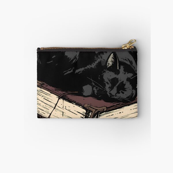 Item preview, Bookish Black Cat Moon designed and sold by IllumeInk.
