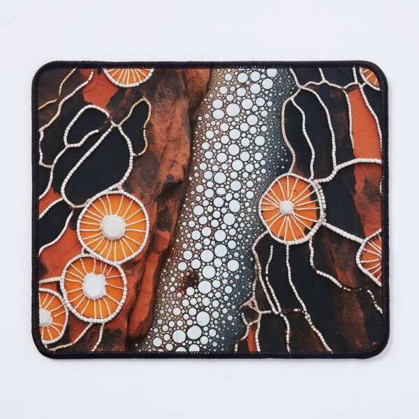 Item preview, Aboriginal Inspired Dot Art - The Atmosphere in Litchfield designed and sold by GrinGalore.