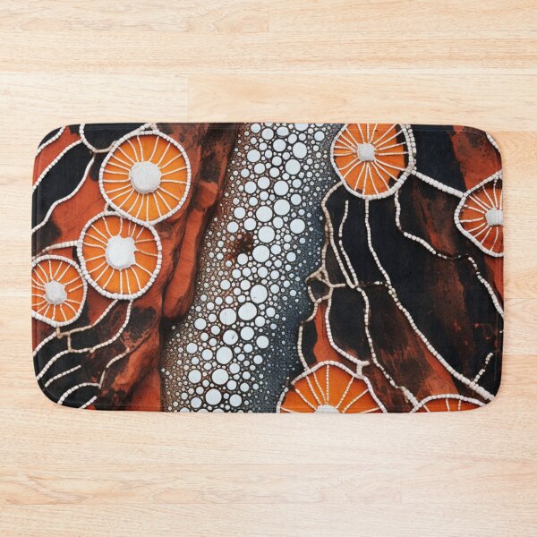 Item preview, Aboriginal Inspired Dot Art - The Atmosphere in Litchfield designed and sold by GrinGalore.
