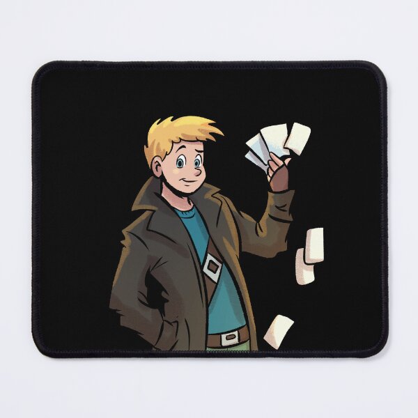 Item preview, Cool Anime Boy with Playing Cards Funny Gamer Birthday Gift designed and sold by TeamLouOfficial.