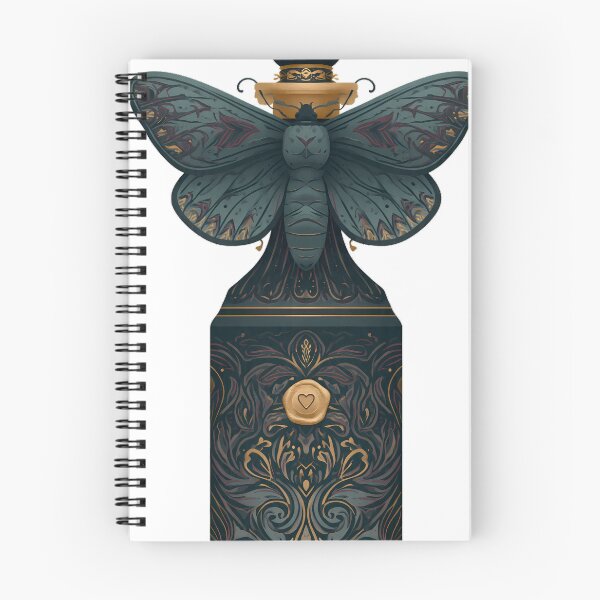 Item preview, Apothecary Moth Bottle designed and sold by IllumeInk.
