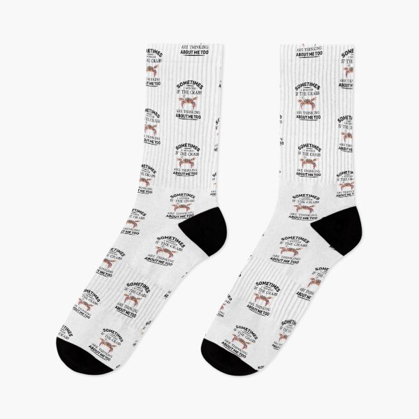 Item preview, Thinking About Crabs Funny Crab Meme designed and sold by HBDStudio.