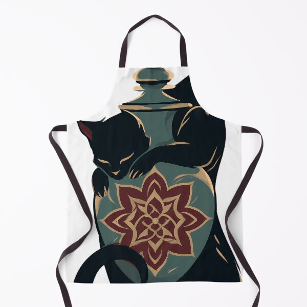 Item preview, Potion Bottle Black Cat designed and sold by IllumeInk.