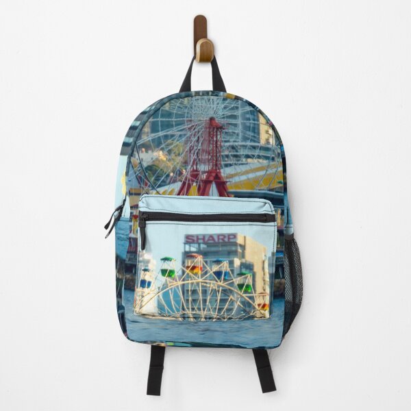 Item preview, Sydney Luna Park from Harbour | Iconic Retro Amusement Park, New South Wales, Australia - Milsons Point Art designed and sold by Ross.A.Campbell.
