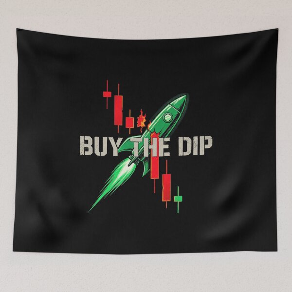 Item preview, Buy The Dip | Retro Stock Market Trading Meme Shirt | Forex Crypto Investor Design designed and sold by ZafranOnline.