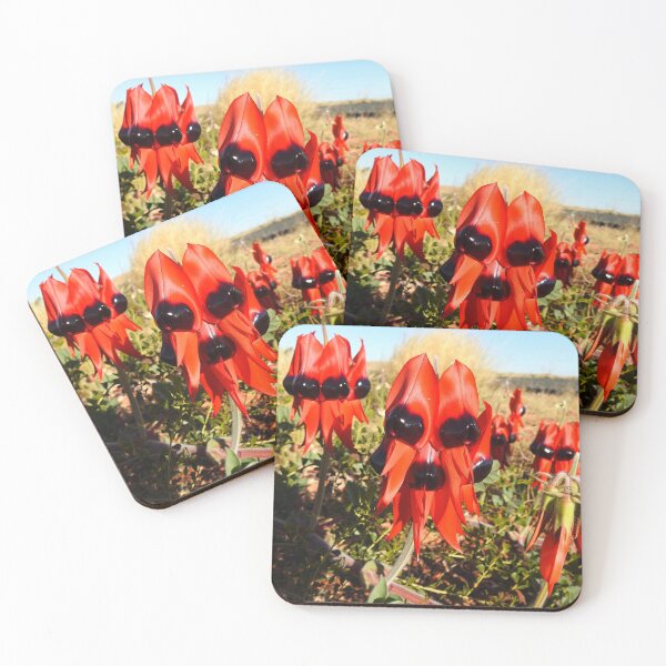 Item preview, STURT'S DESERT PEA (WILDFLOWER) designed and sold by AussieAl.