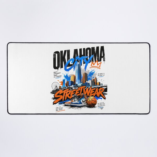 Item preview, Oklahoma City Streetwear Vibes – Urban Skyline Graphic designed and sold by Countries&Cities Shop.