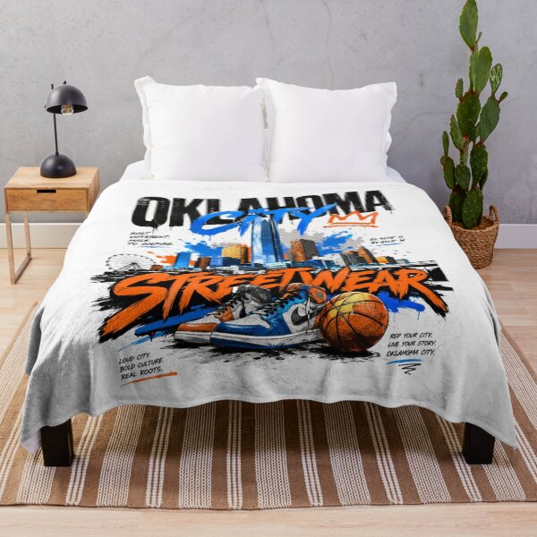 Item preview, Oklahoma City Streetwear Vibes – Urban Skyline Graphic designed and sold by Countries&Cities Shop.