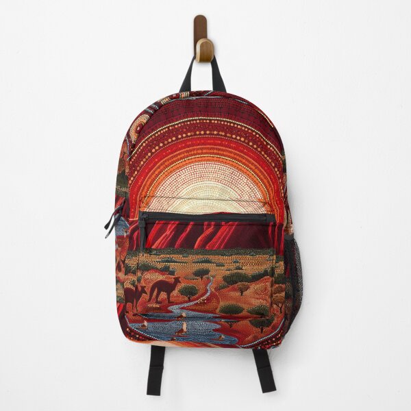 Item preview, Aboriginal Inspired Art - Ayers Rock Uluru Resort designed and sold by GrinGalore.