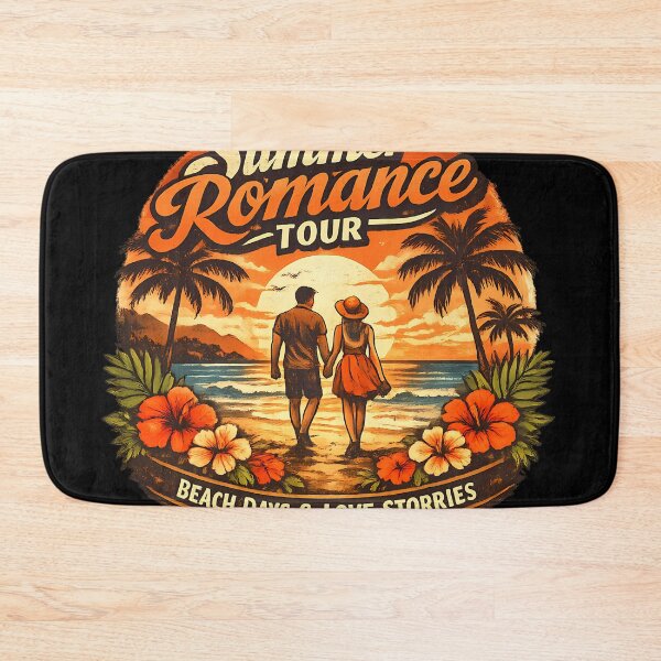 Item preview, Retro Summer Romance Tour Romantic Summer Vacation Couple Design designed and sold by RoyesButler.