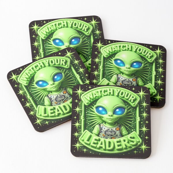 Item preview, Watch Your Leaders Neon Alien designed and sold by highvibz72.