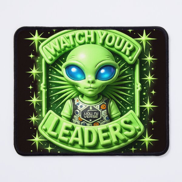 Item preview, Watch Your Leaders Neon Alien designed and sold by highvibz72.