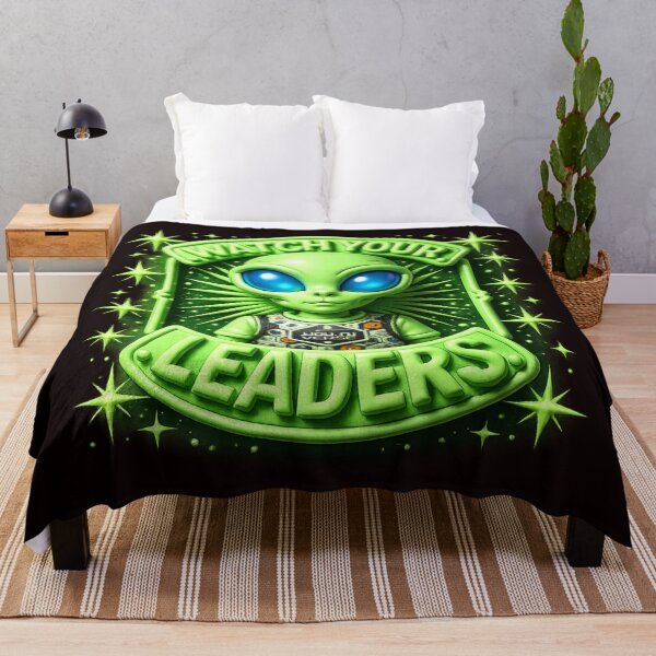 Item preview, Watch Your Leaders Neon Alien designed and sold by highvibz72.