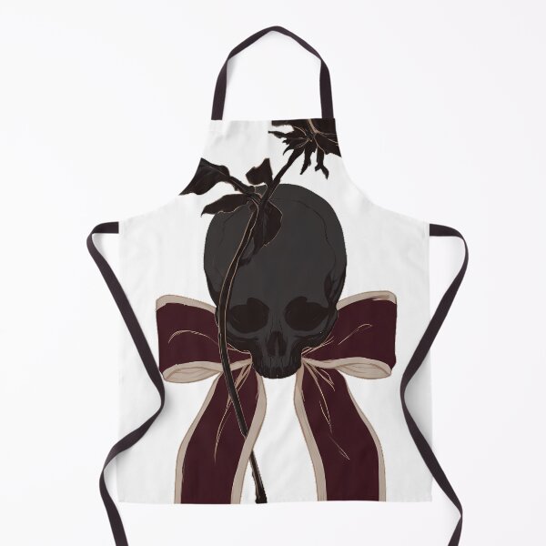 Item preview, Velvet Bow Skull Rose designed and sold by IllumeInk.