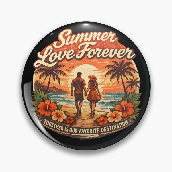 Item preview, Summer Love Forever Romantic Summer Vacation Couple Design designed and sold by RoyesButler.