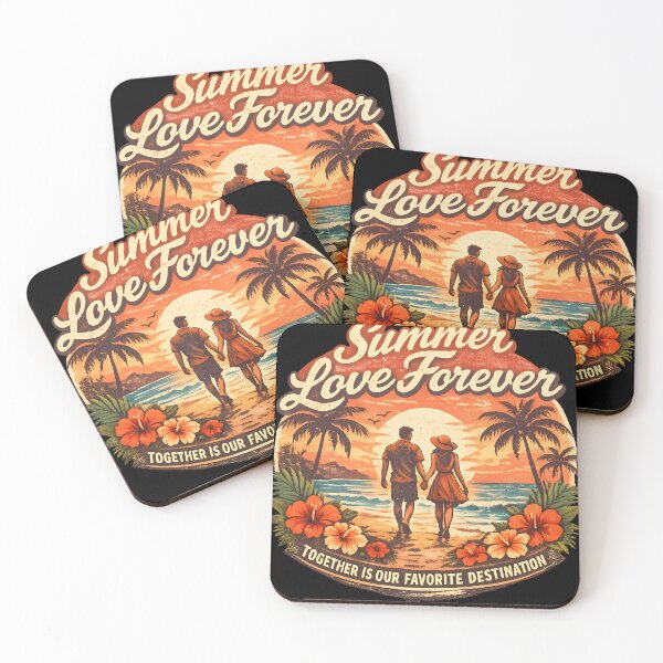 Item preview, Summer Love Forever Romantic Summer Vacation Couple Design designed and sold by RoyesButler.